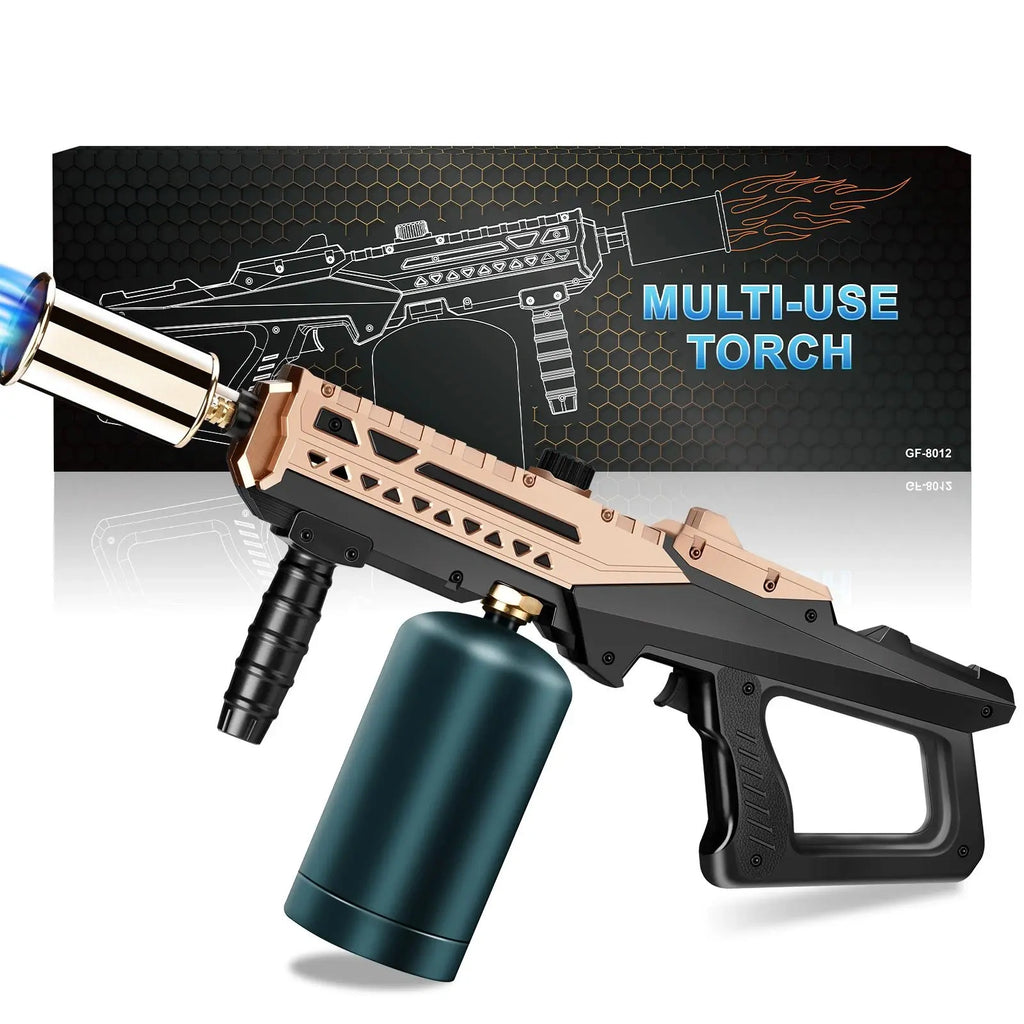 Multi-Purpose Propane Torch for Culinary Cooking, BBQ, Sous Vide and Grill - Best Father's Day Gift