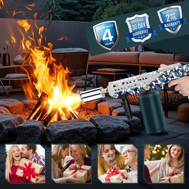 Multi-Purpose Propane Torch for Culinary Cooking, BBQ, Sous Vide and Grill - Best Father's Day Gift