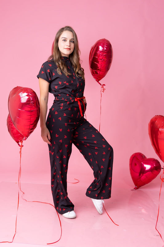 Rebel Lovely Scrub Jumpsuit